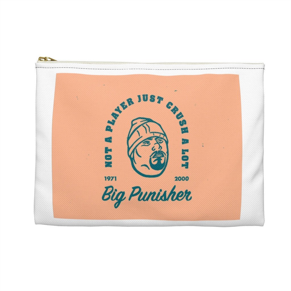 Still Not a Playa BIG PUNISHER white Accessory Pouch