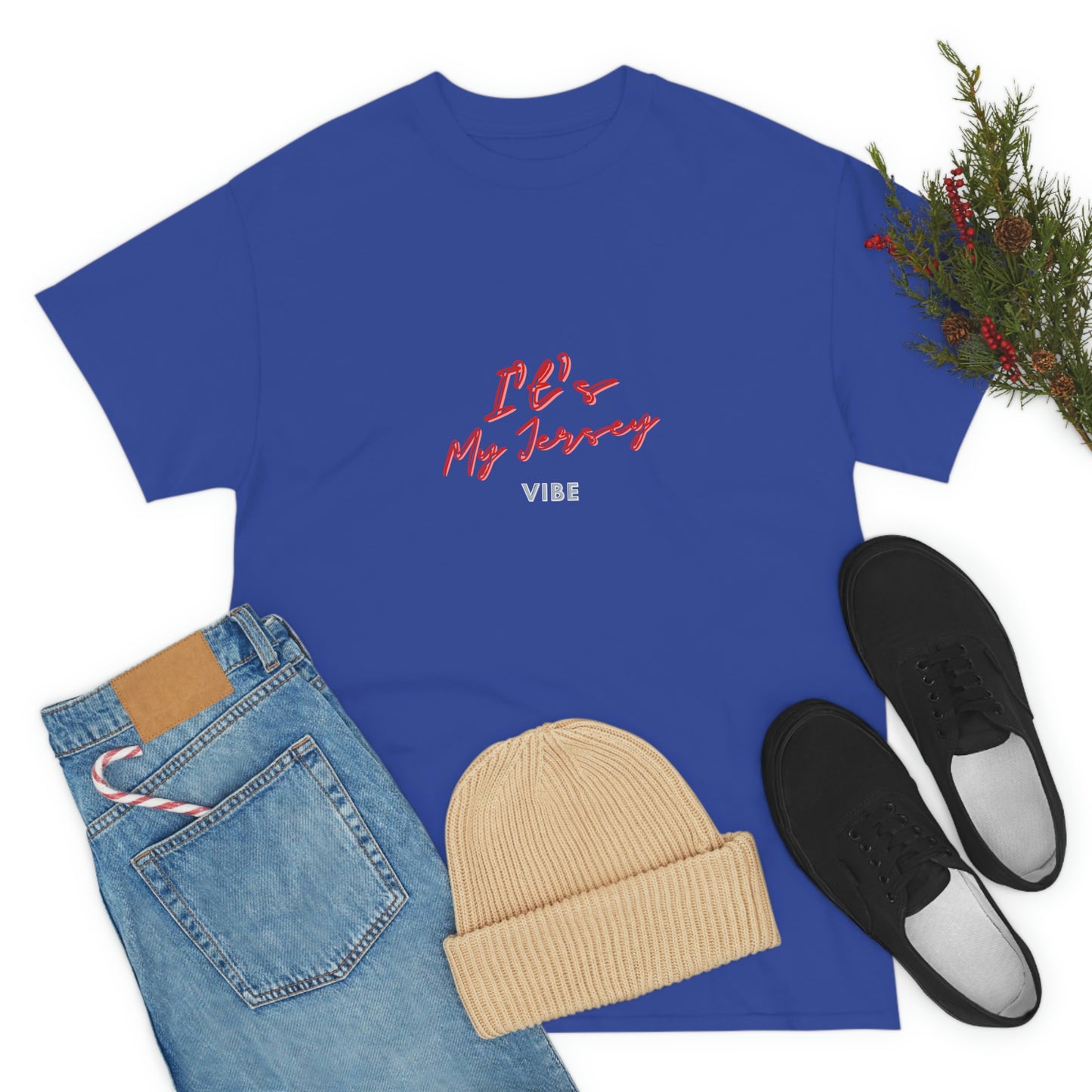 ITS MY JERSEY VIBE Unisex Heavy Cotton Tee