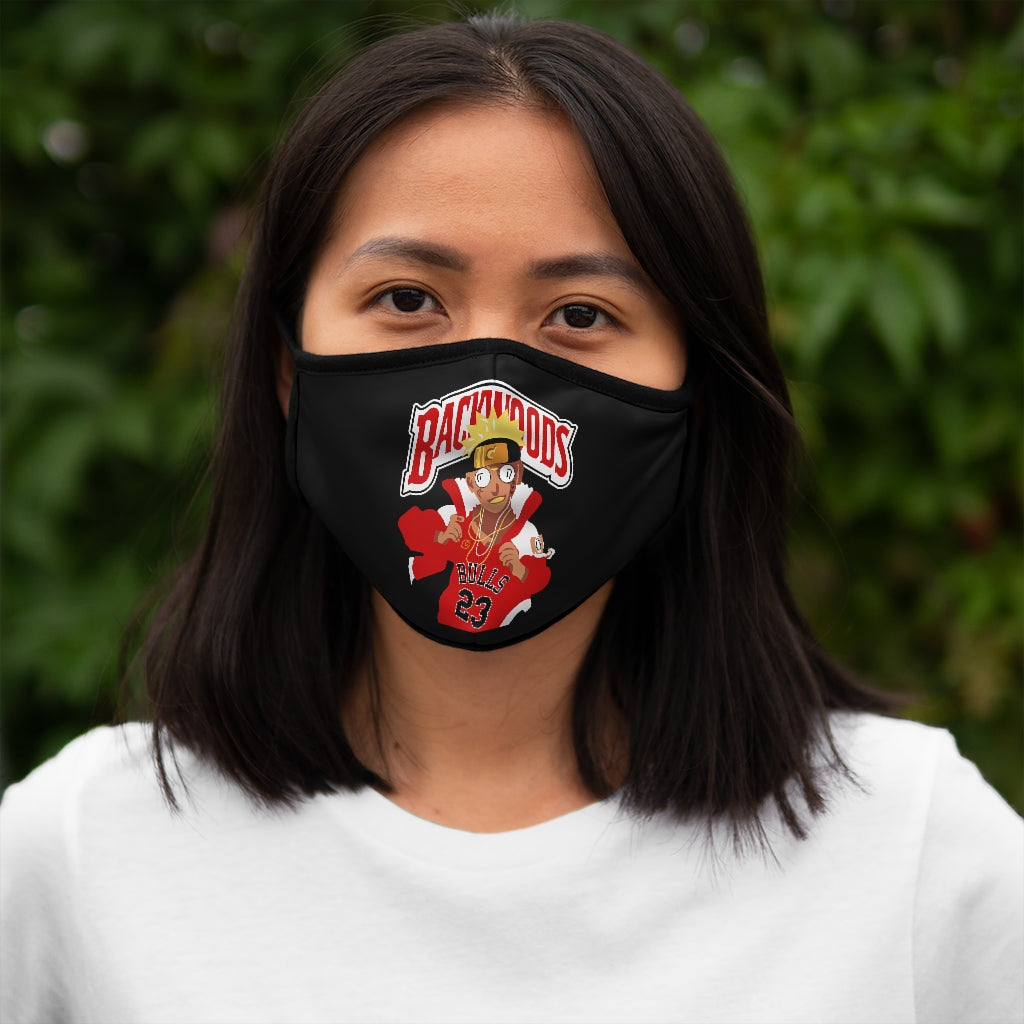 CHI-TOWN BACKWOOD Fitted Polyester Face Mask