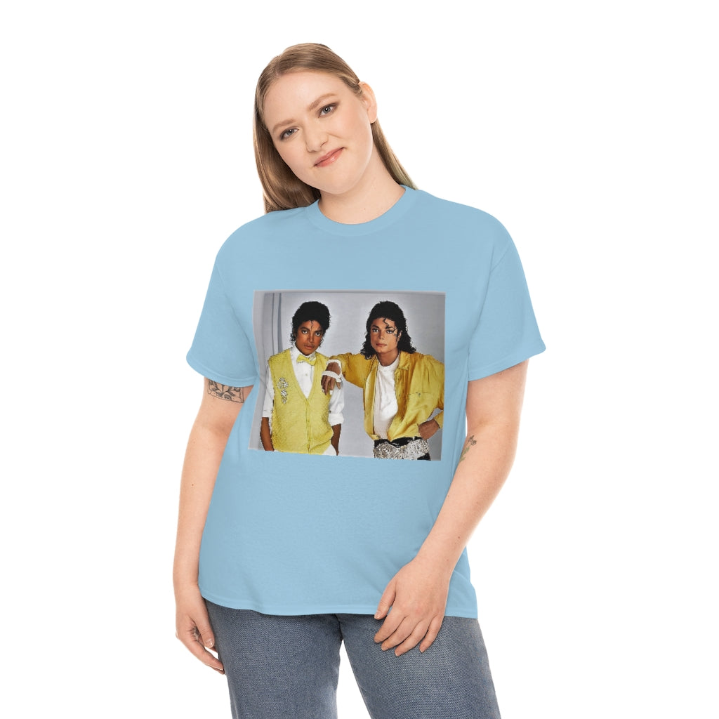 Michael meets MJ Unisex Heavy Cotton Tee