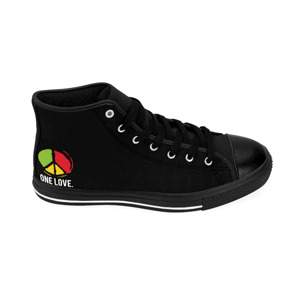 ONE LOVE. BLACK High-top Sneakers