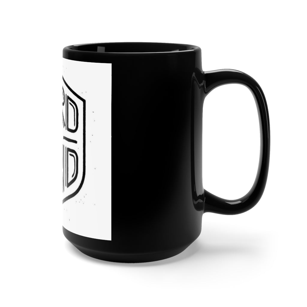 WORD IS BOND Black Mug 15oz