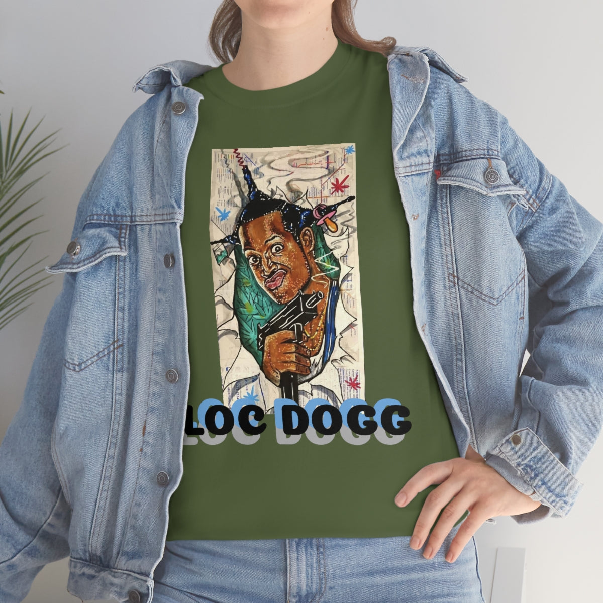 LOC DOGG Unisex Heavy Cotton Tee