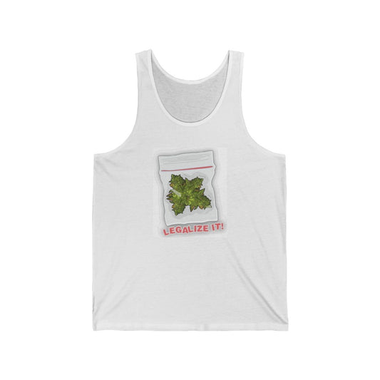 LEGALIZE IT.. Unisex Jersey Tank