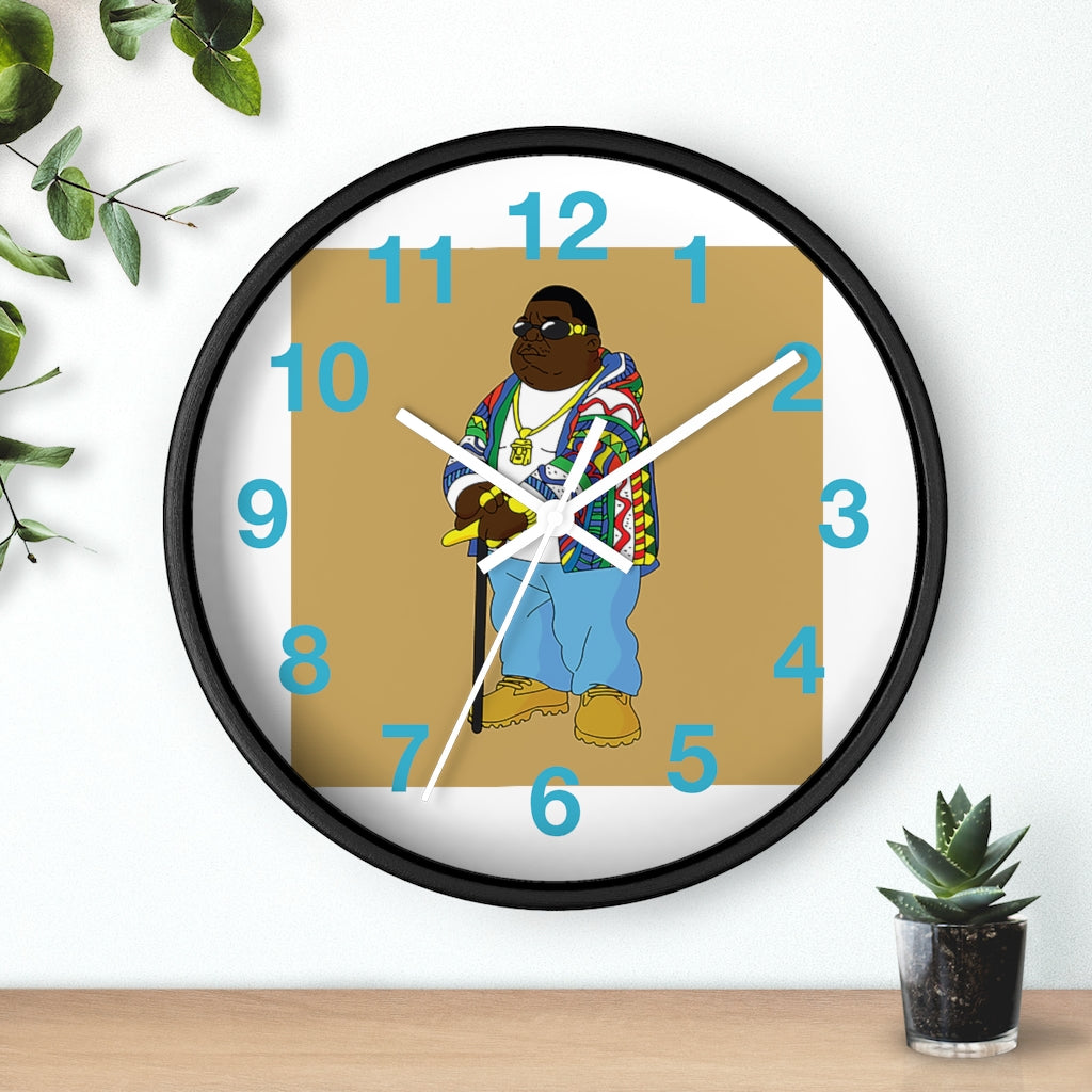 THROWBACK BABY BLUE COO Wall clock