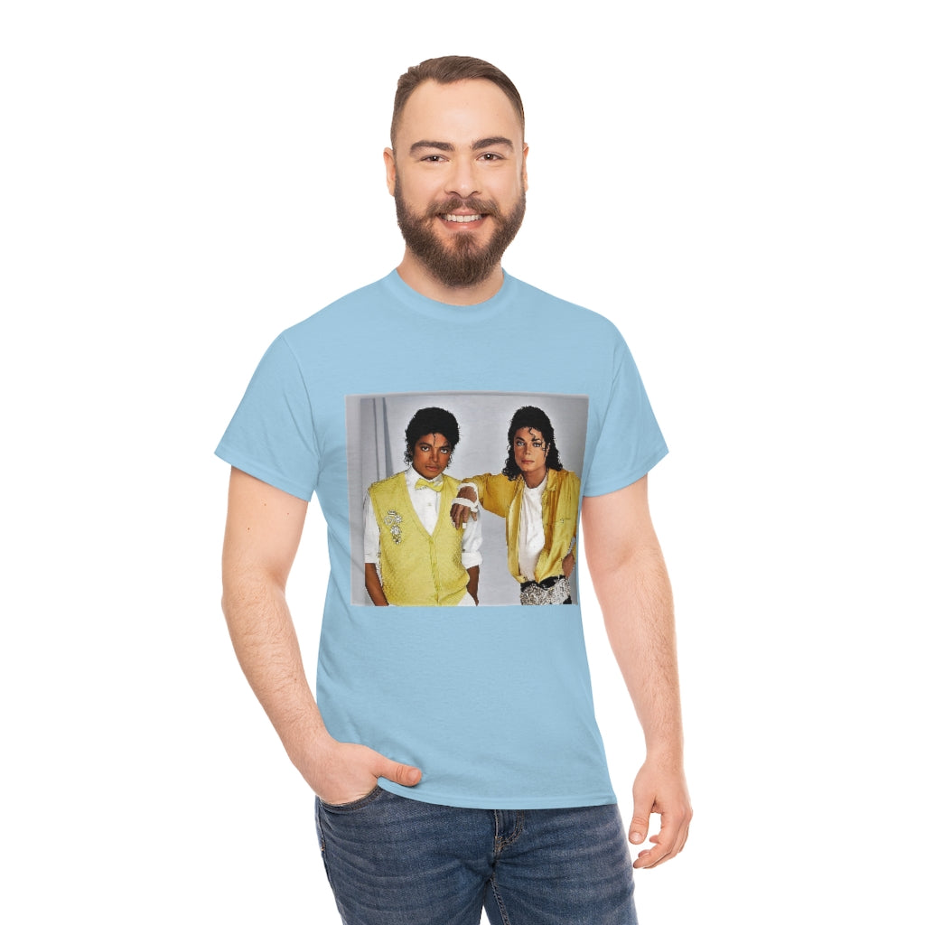 Michael meets MJ Unisex Heavy Cotton Tee