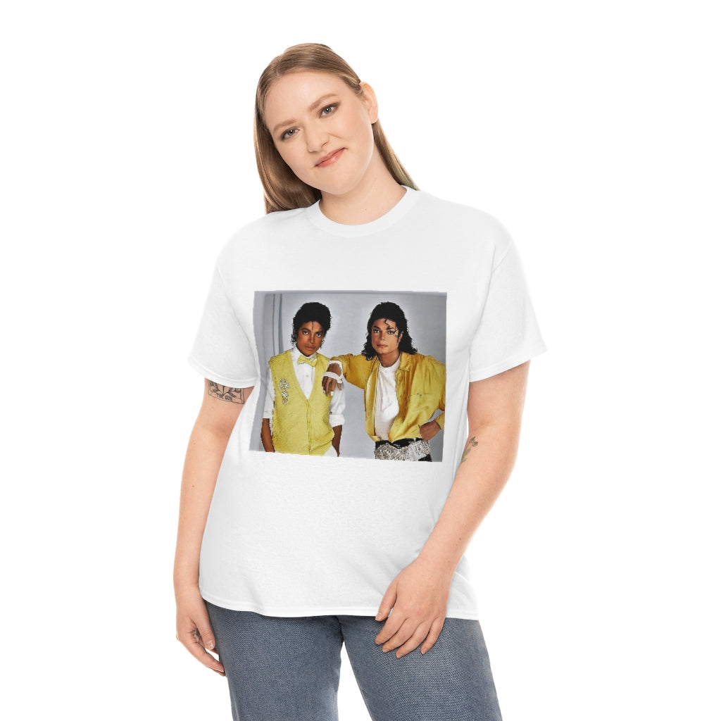 Michael meets MJ Unisex Heavy Cotton Tee