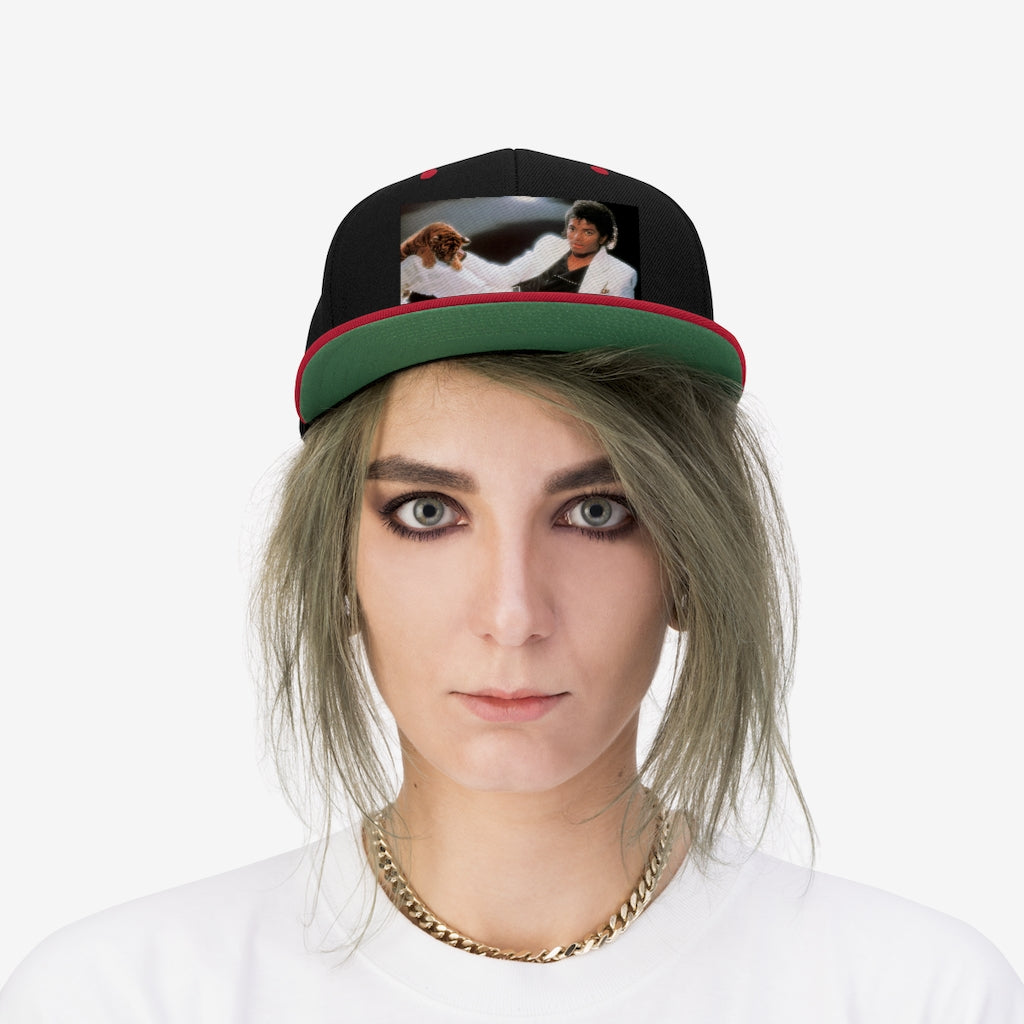 TIGER AND A KING SNAPBACK Unisex Flat Bill Hat