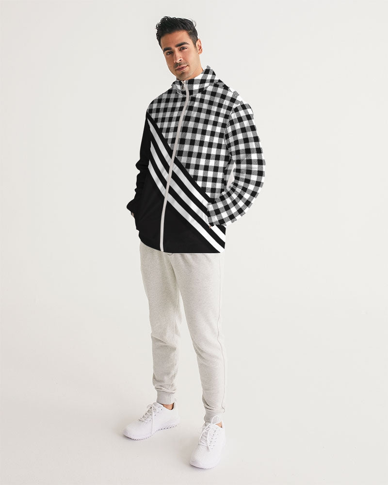 Checkerboard Men's Windbreaker