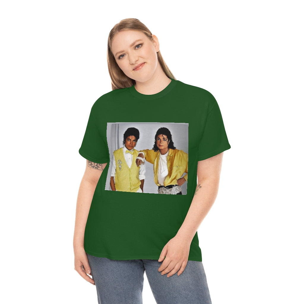 Michael meets MJ Unisex Heavy Cotton Tee