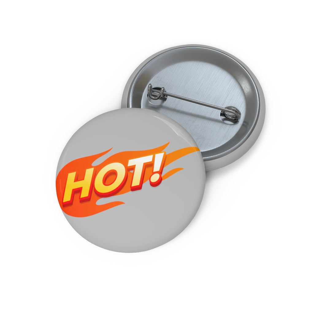 HOT (SILVER) ! Custom Pin / Button