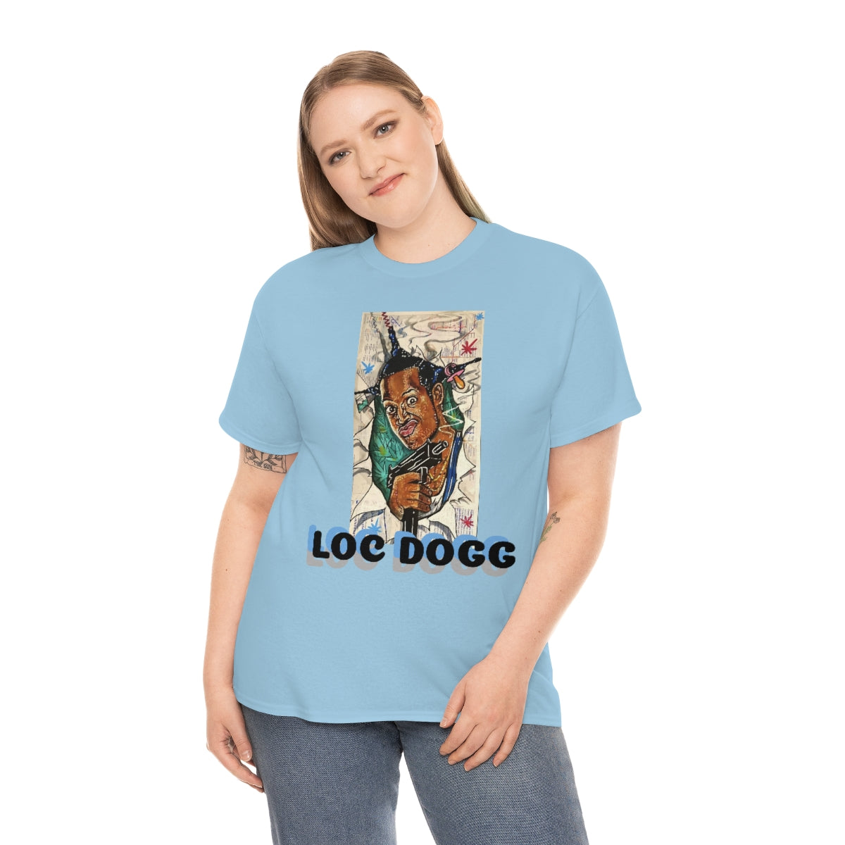 LOC DOGG Unisex Heavy Cotton Tee