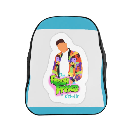 FRESH PRINCE Graphic LEATHER Backpack