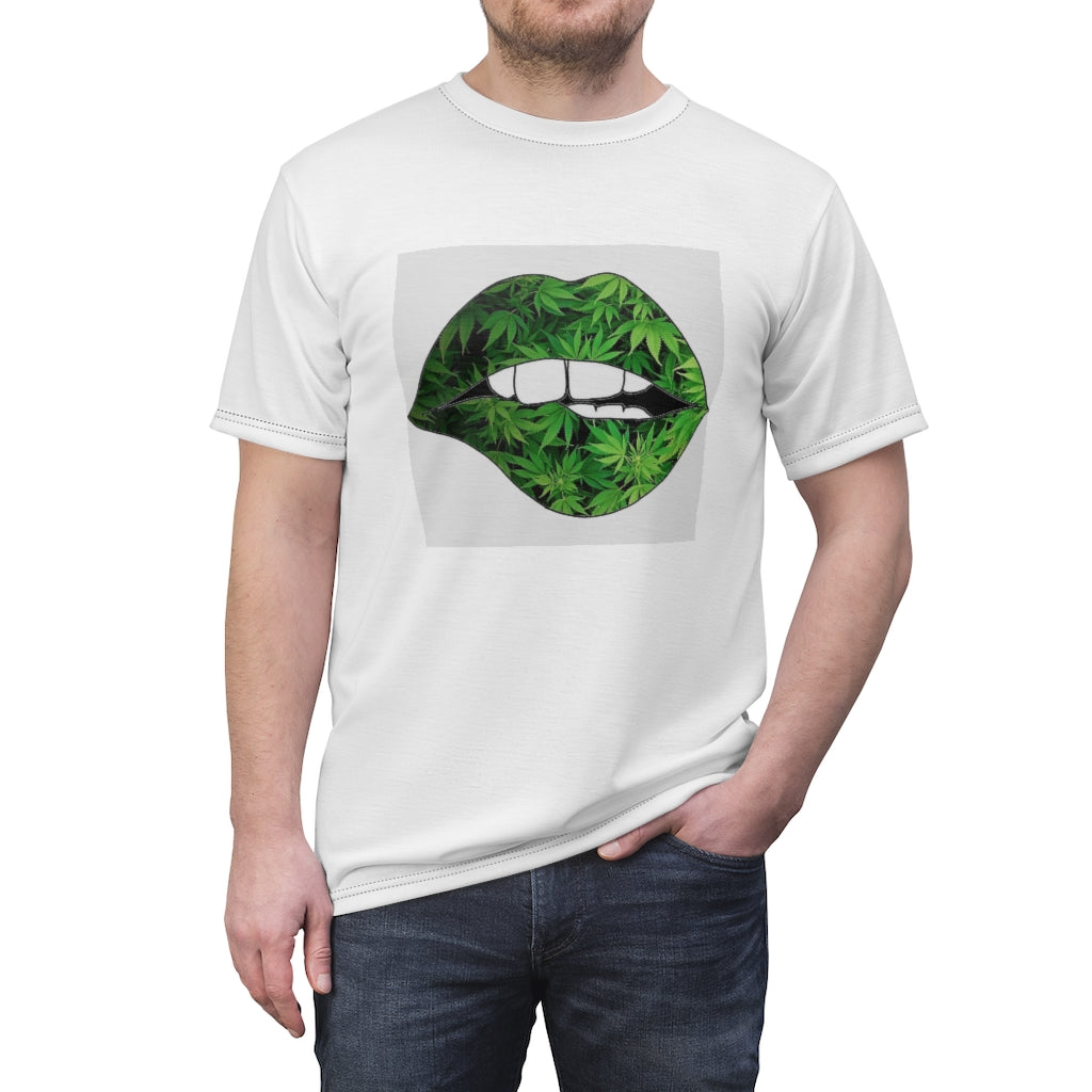 GREEN KISSABLE ONES ..  All Over Tee