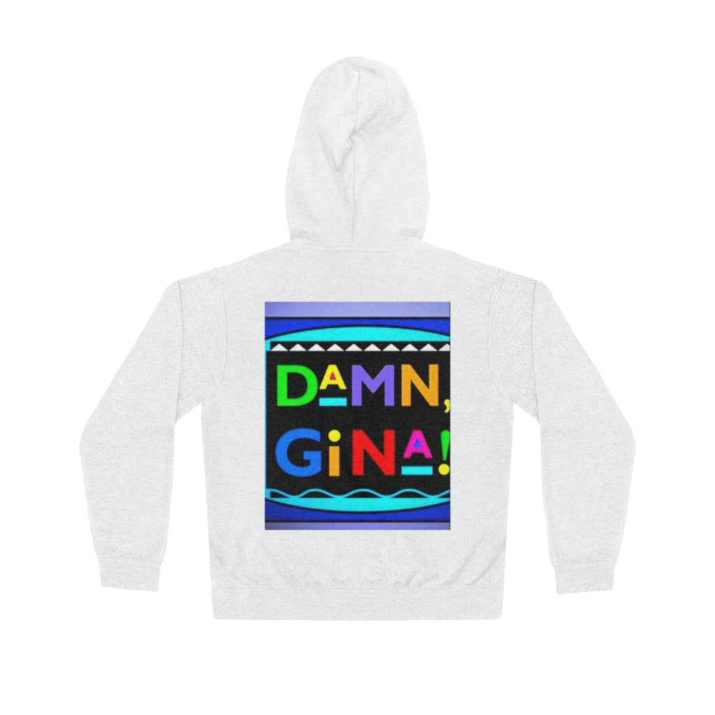 DAMN GINA FULL COVER Unisex Lightweight Hoodie