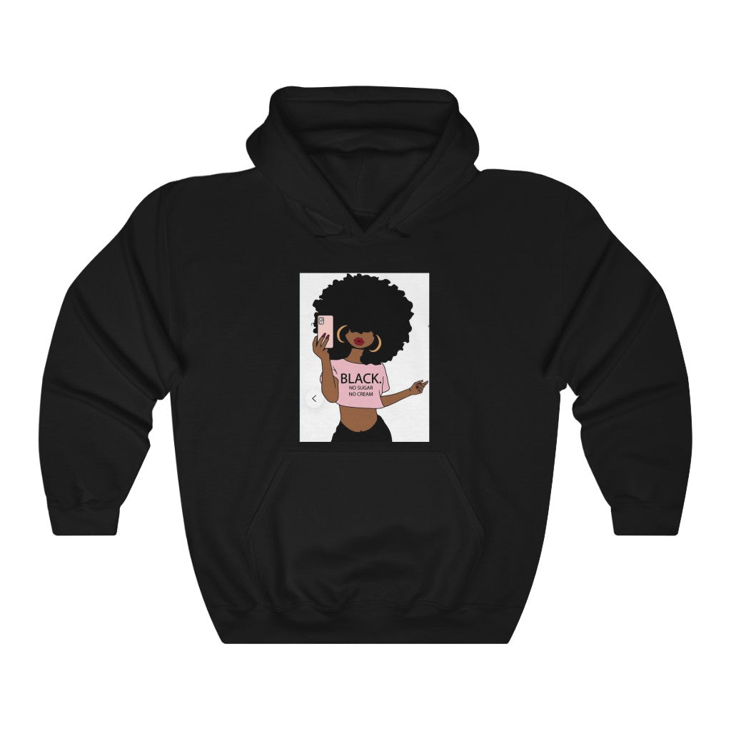 BLACK..NO SUGAR (PINK) Unisex Heavy Blend™ Hooded Sweatshirt