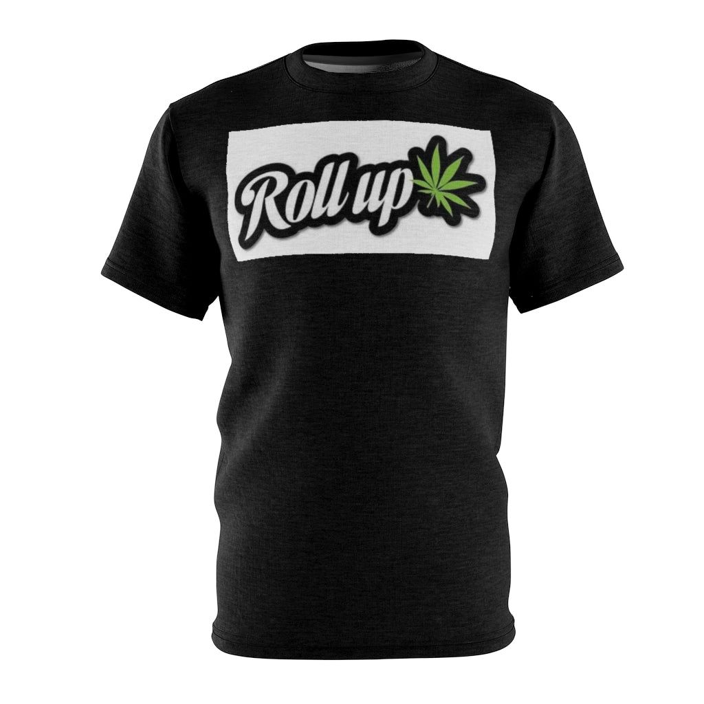 roll up .. (BLACK)  All Over Tee