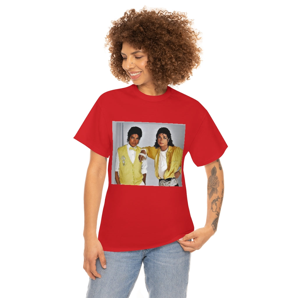 Michael meets MJ Unisex Heavy Cotton Tee