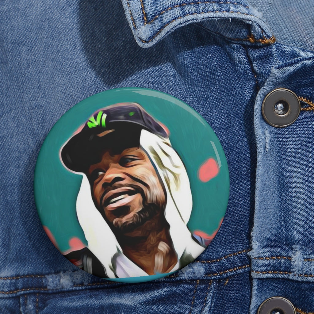 MEF IN PINK  Custom Pin / Button