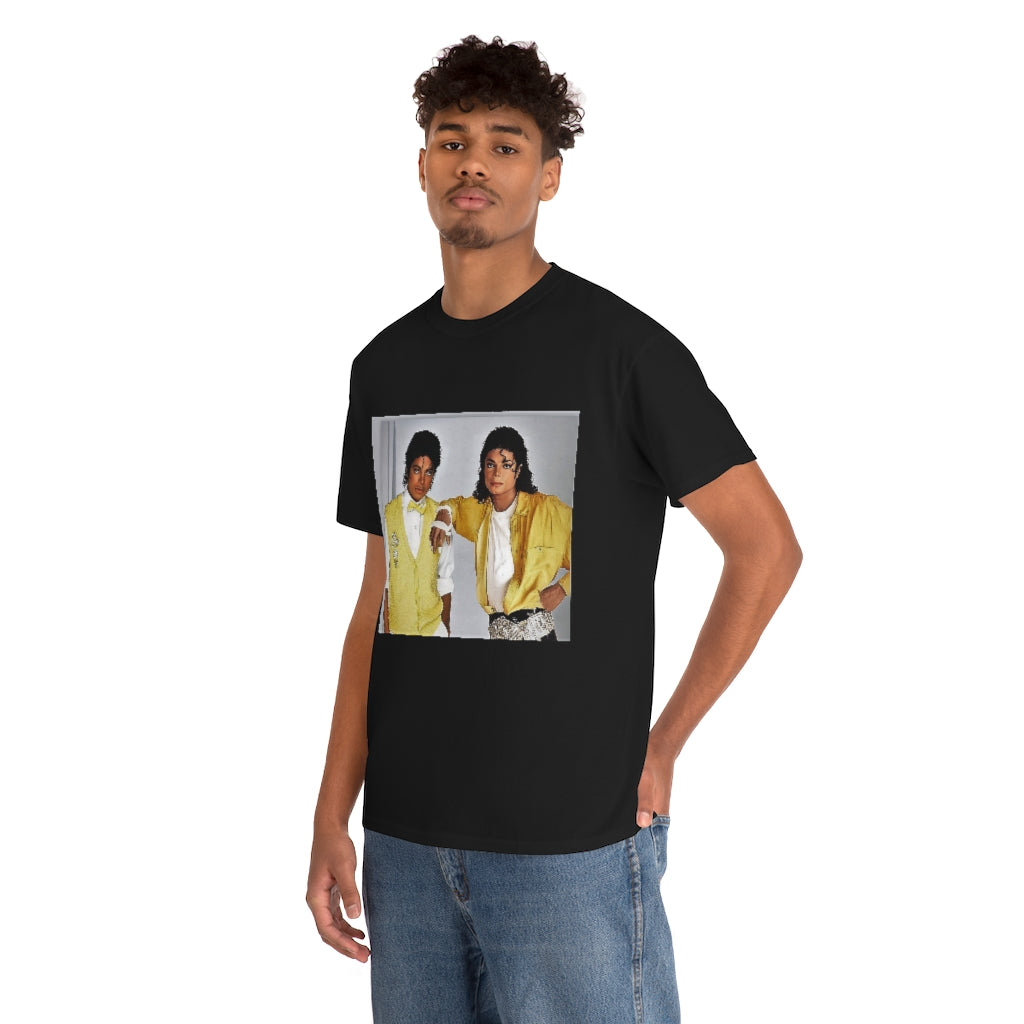 Michael meets MJ Unisex Heavy Cotton Tee