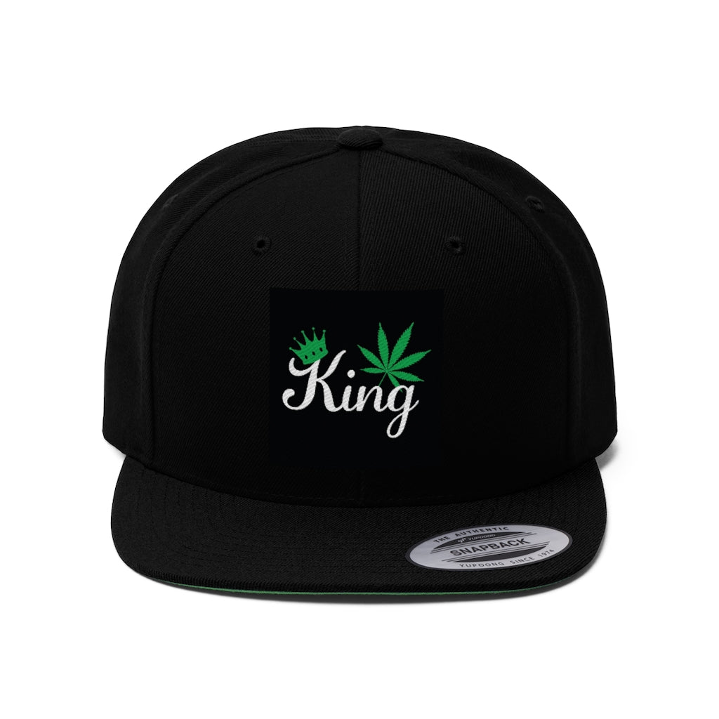 BUZZ KING SNAPBACK Unisex Flat Bill Hat