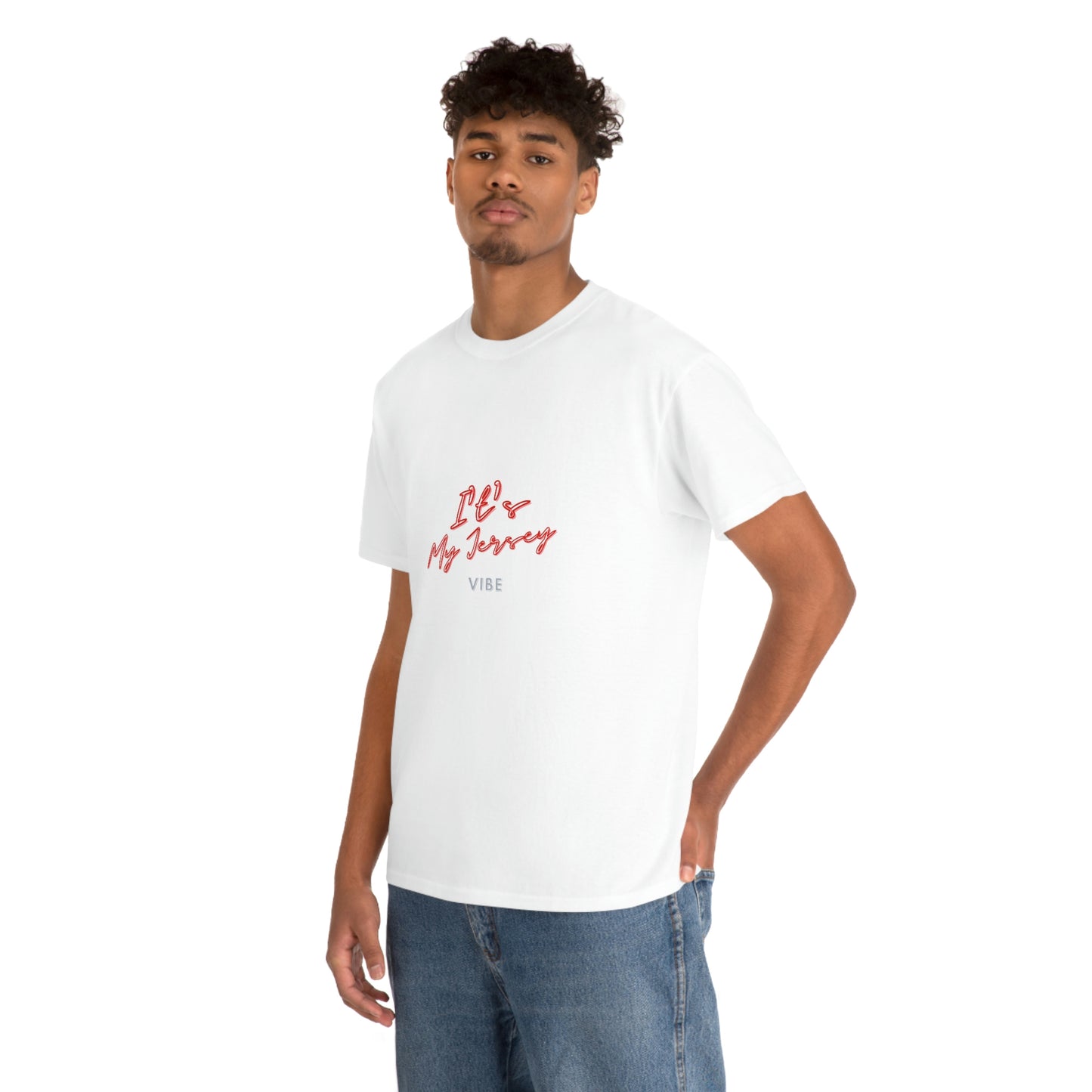 ITS MY JERSEY VIBE Unisex Heavy Cotton Tee