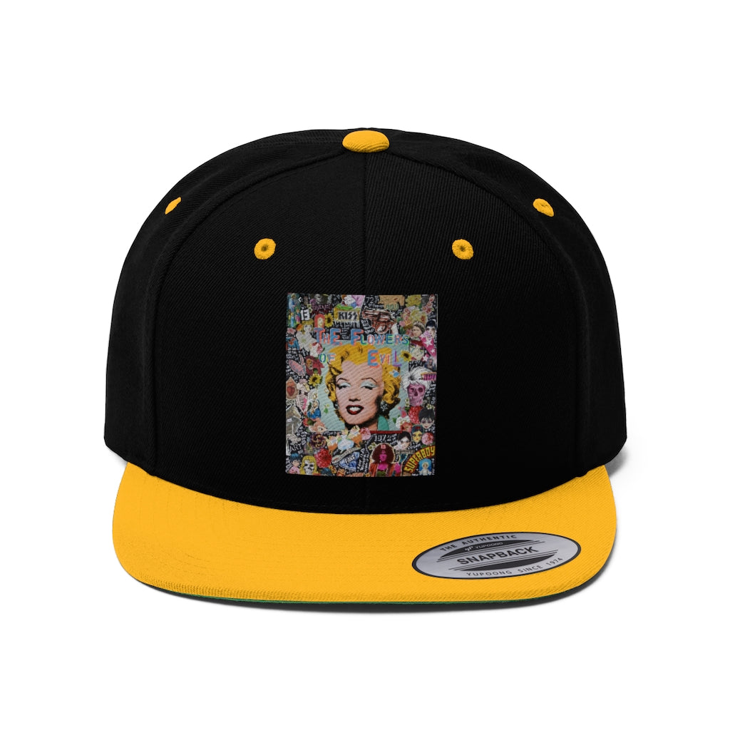 RETRO POP THROWBACK Unisex Flat Bill Hat