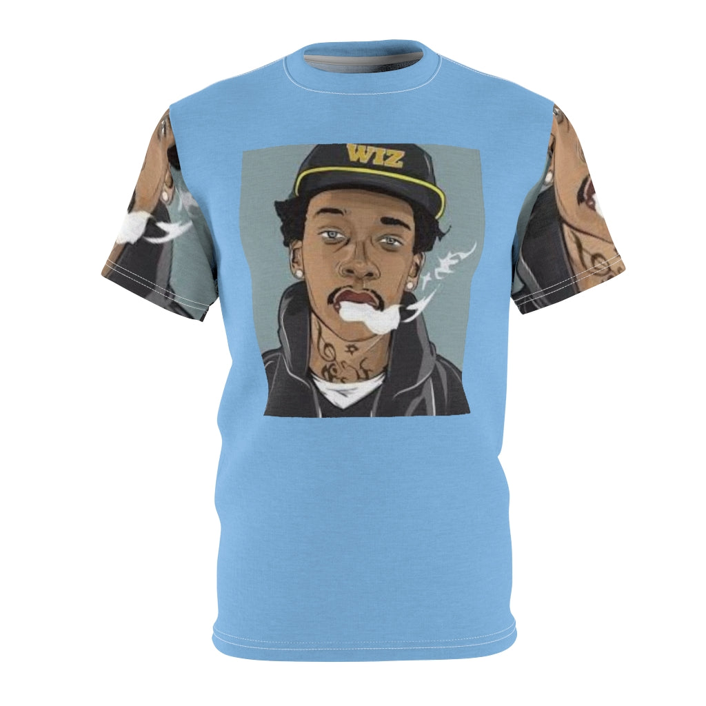 THE WIZ  ( BLUE ) ..  All Over Tee