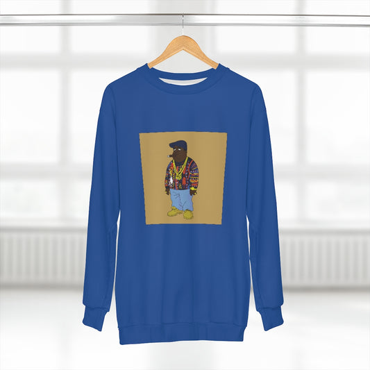 THROWBACK BIG (BLUE) COO  AOP Unisex Sweatshirt