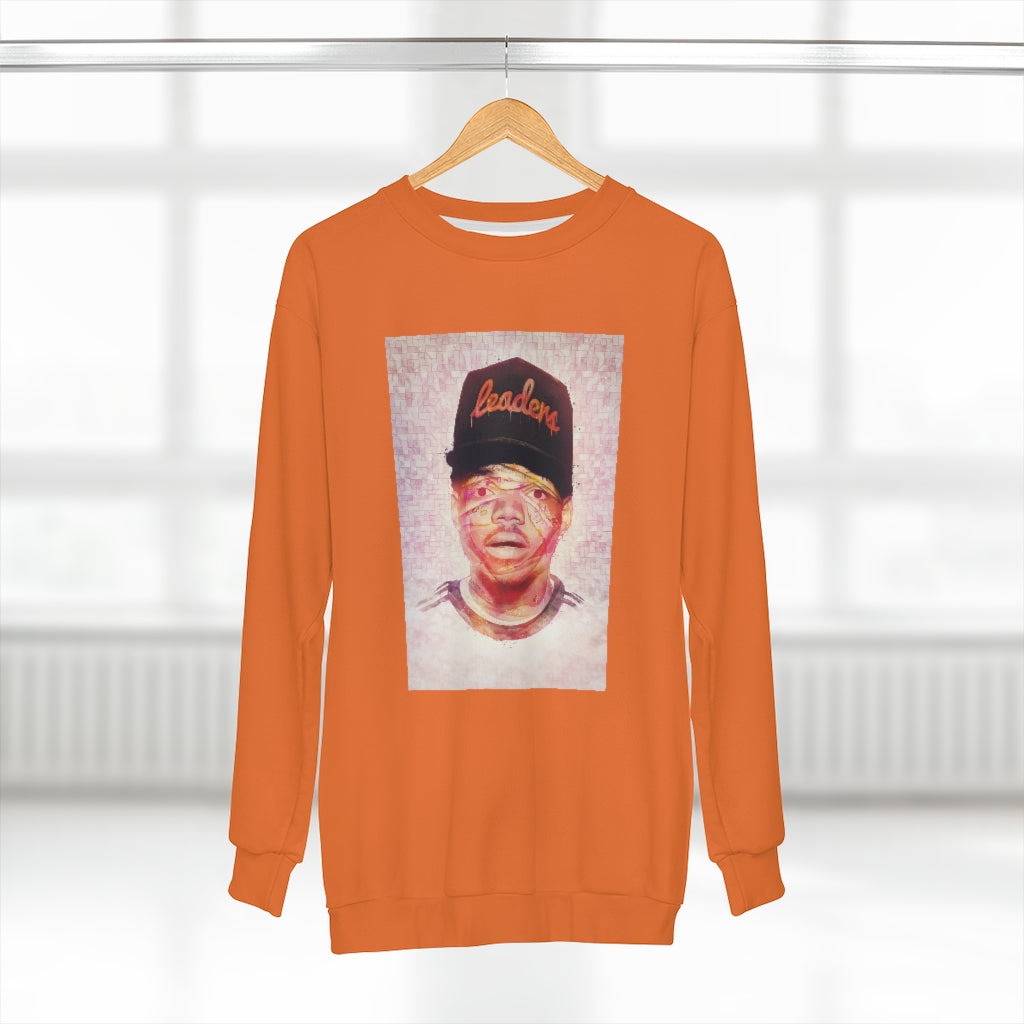 ONE CHANCE.. (ORANGE)  ..  AOP Unisex Sweatshirt