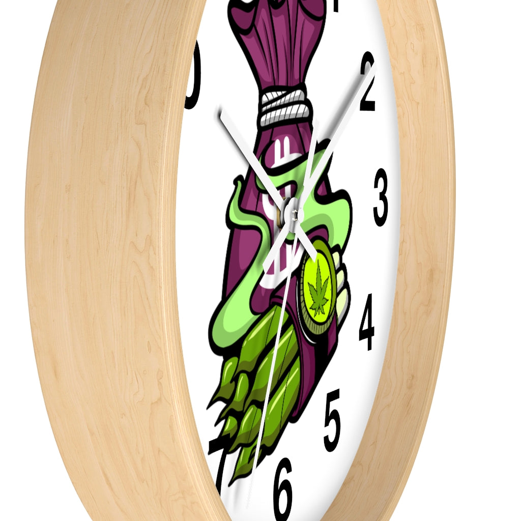 IS YOU HIGH BUDDY? Wall clock