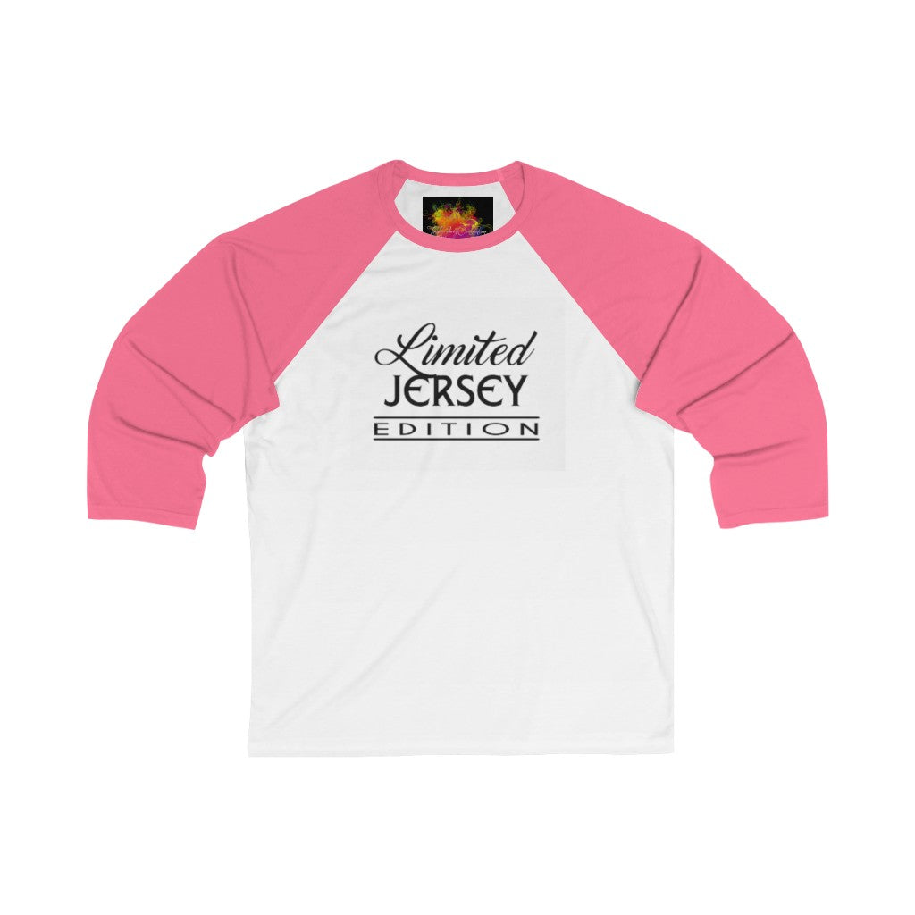 Throwback Style Limited Jersey Edition Unisex 3/4 Sleeve Baseball Tee