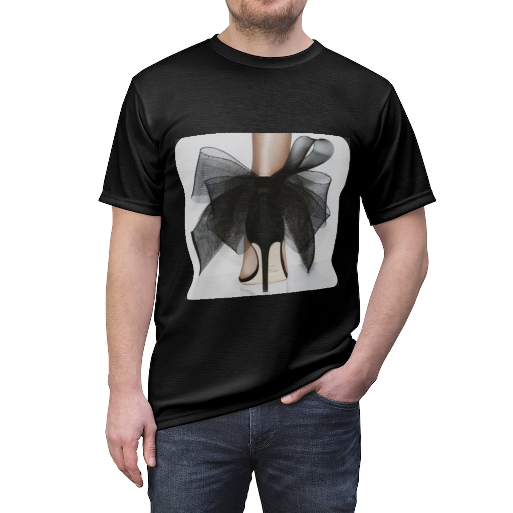 BLACK HEELZ. (BLACK) ..  All Over Tee