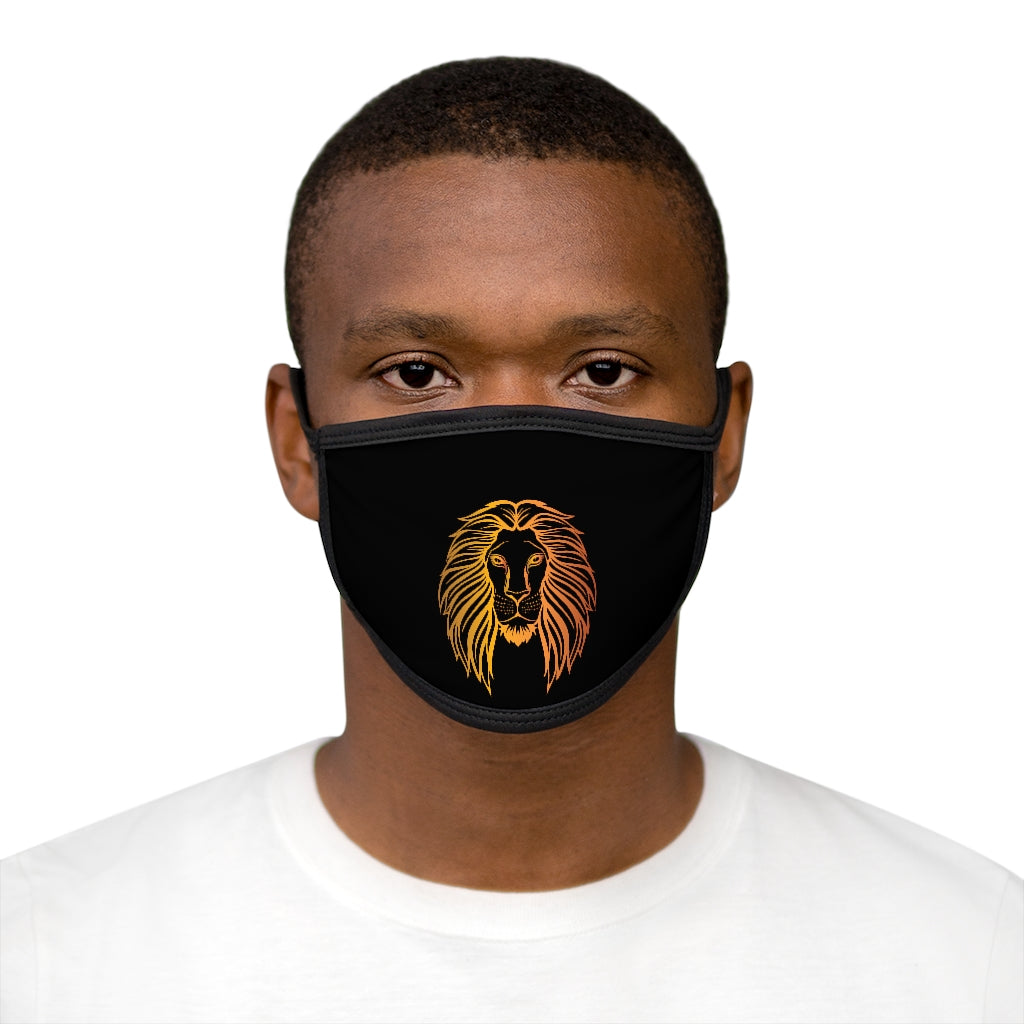 TRUE KING OF THE J'S  (BLACK)..  Fabric Face Mask