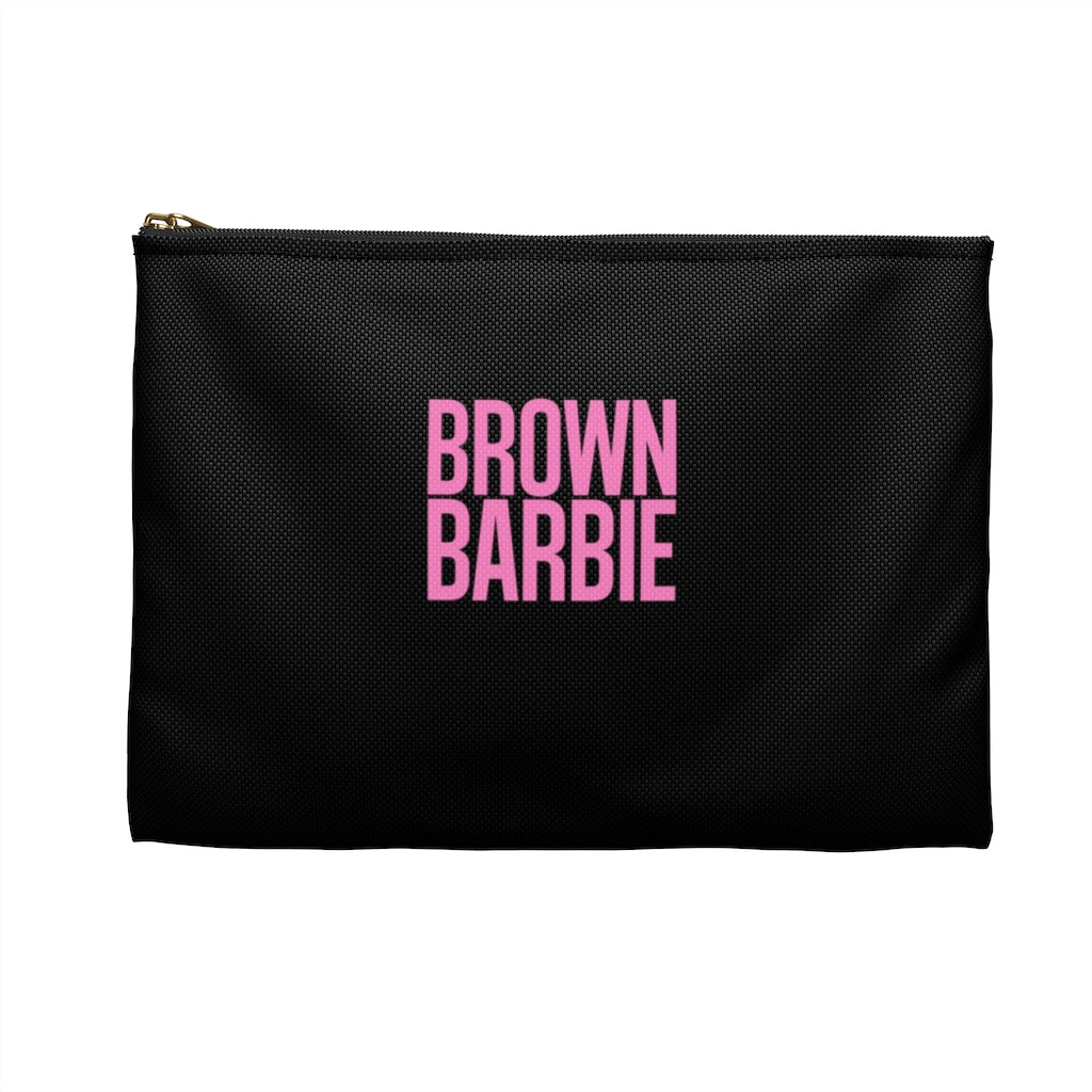 BROWN BARBIE black Accessory Pouch