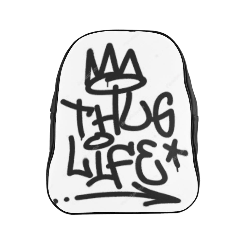 THUG LIFE Graphic LEATHER Backpack