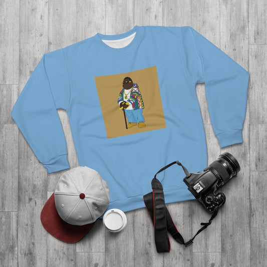 THROWBACK BIG (BABYBLUE) COO  AOP Unisex Sweatshirt