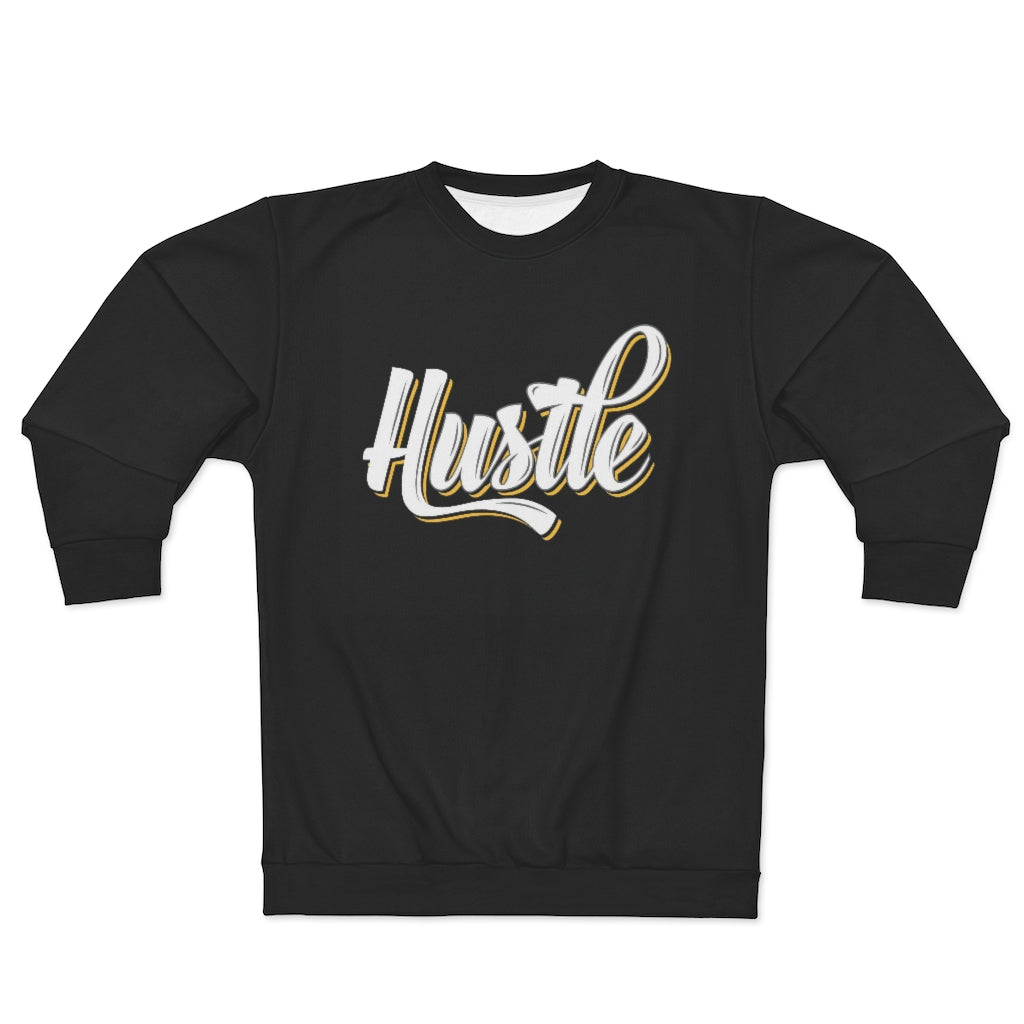 HUSTLE  ..  AOP Unisex Sweatshirt