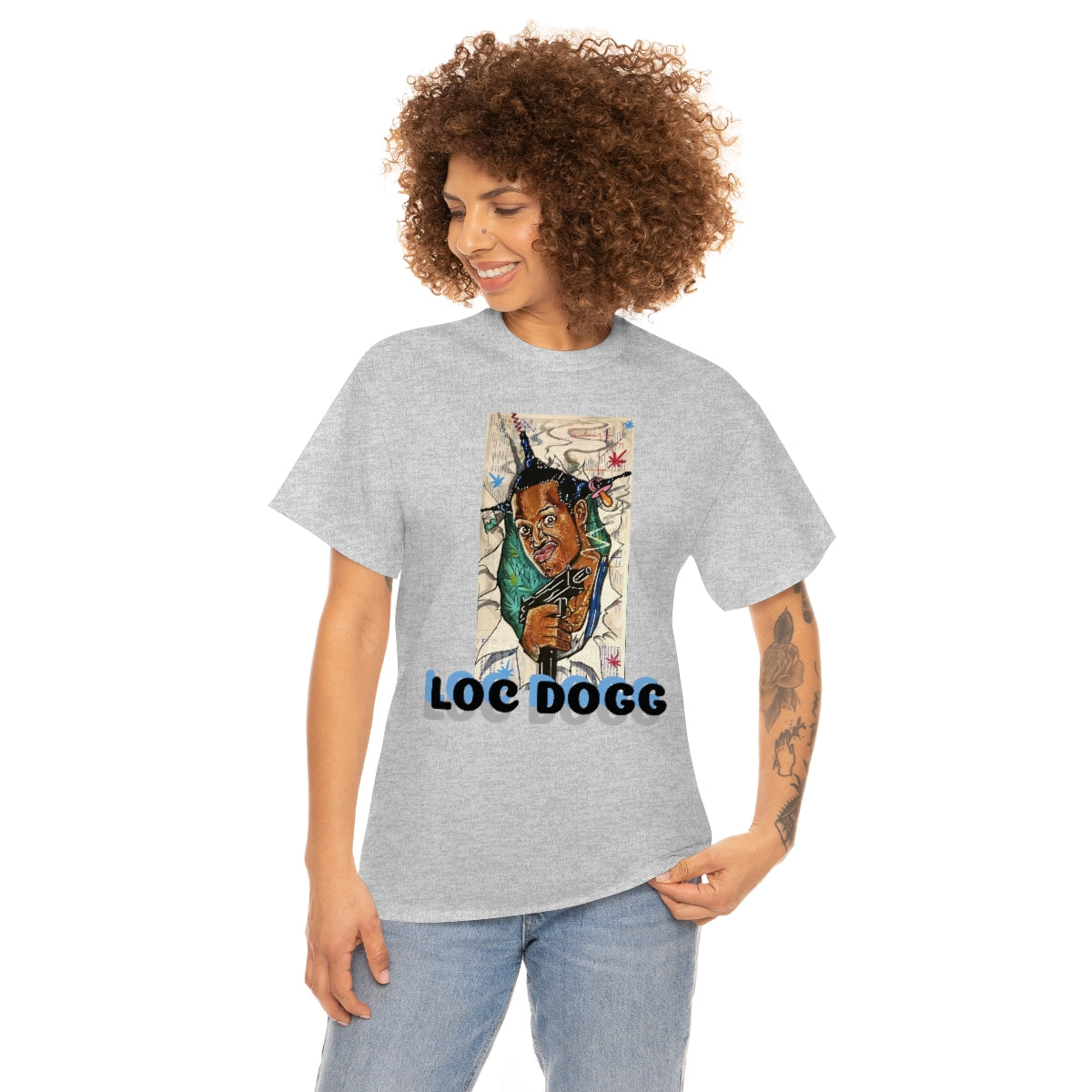 LOC DOGG Unisex Heavy Cotton Tee