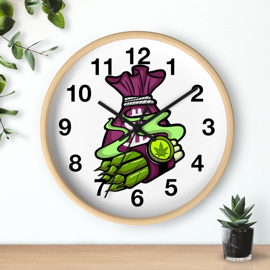 IS YOU HIGH BUDDY? Wall clock