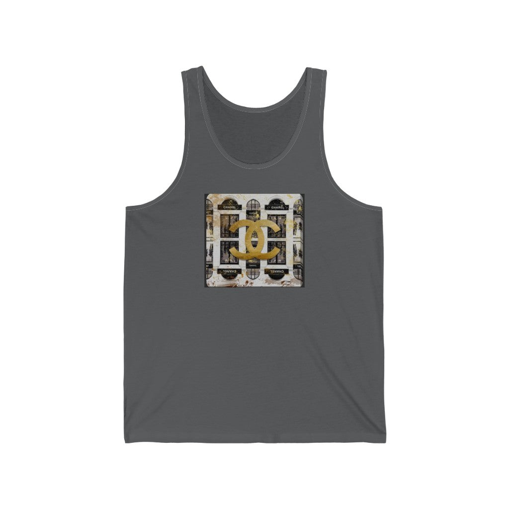 GOLDEN COUTURE'.. Unisex Jersey Tank