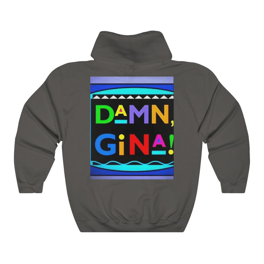 DAMN GINA .. Unisex Heavy Blend™ Hooded Sweatshirt