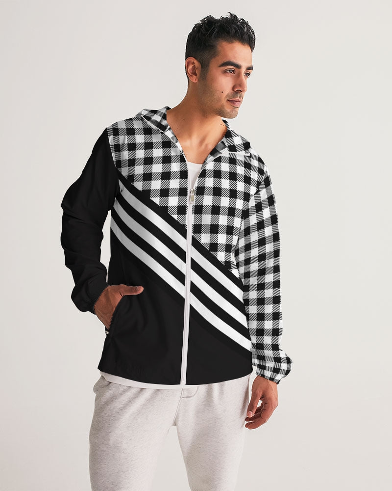 Checkerboard Men's Windbreaker