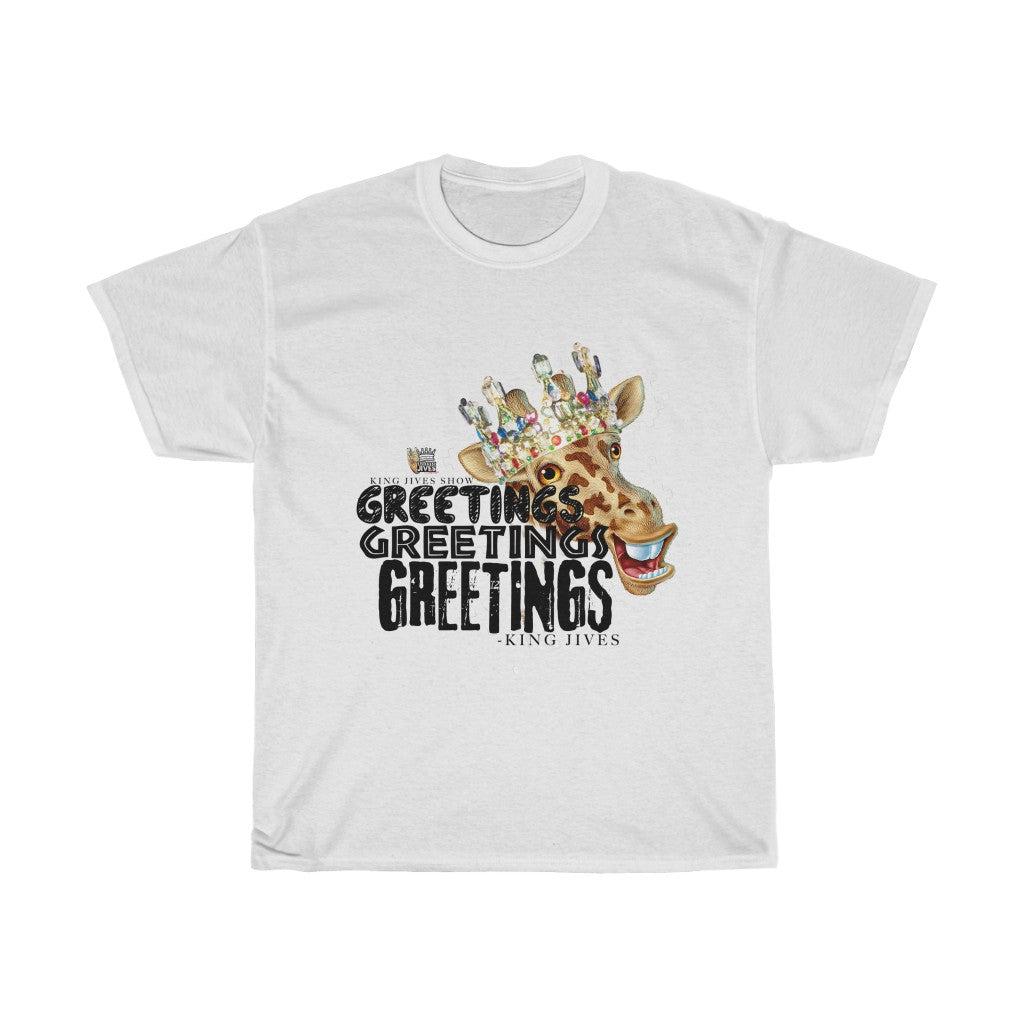 Greetings, Greetings O-Neck Unisex Cotton Tee