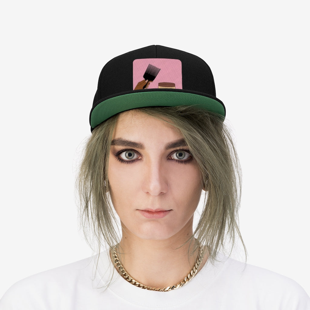 HAIR LOVE  Unisex Flat Bill Hat