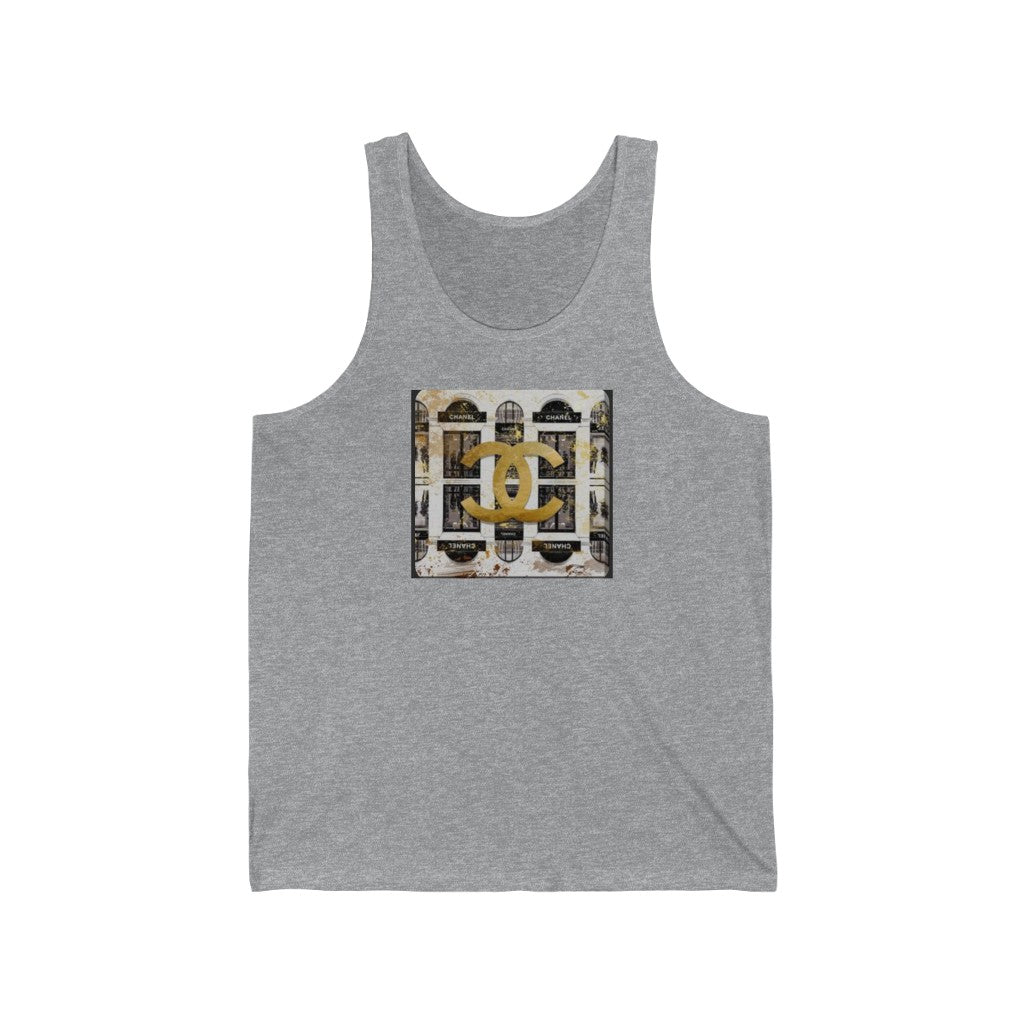 GOLDEN COUTURE'.. Unisex Jersey Tank