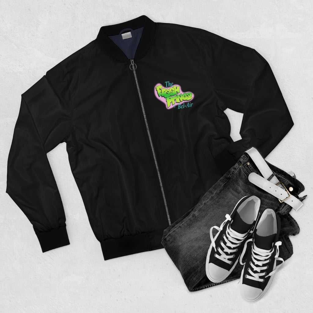 Fresh Prince Unisex Black Bomber Jacket