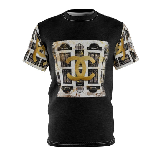 CRAZY CULTURE COUTURE   .. (BLACK) ..  All Over Tee