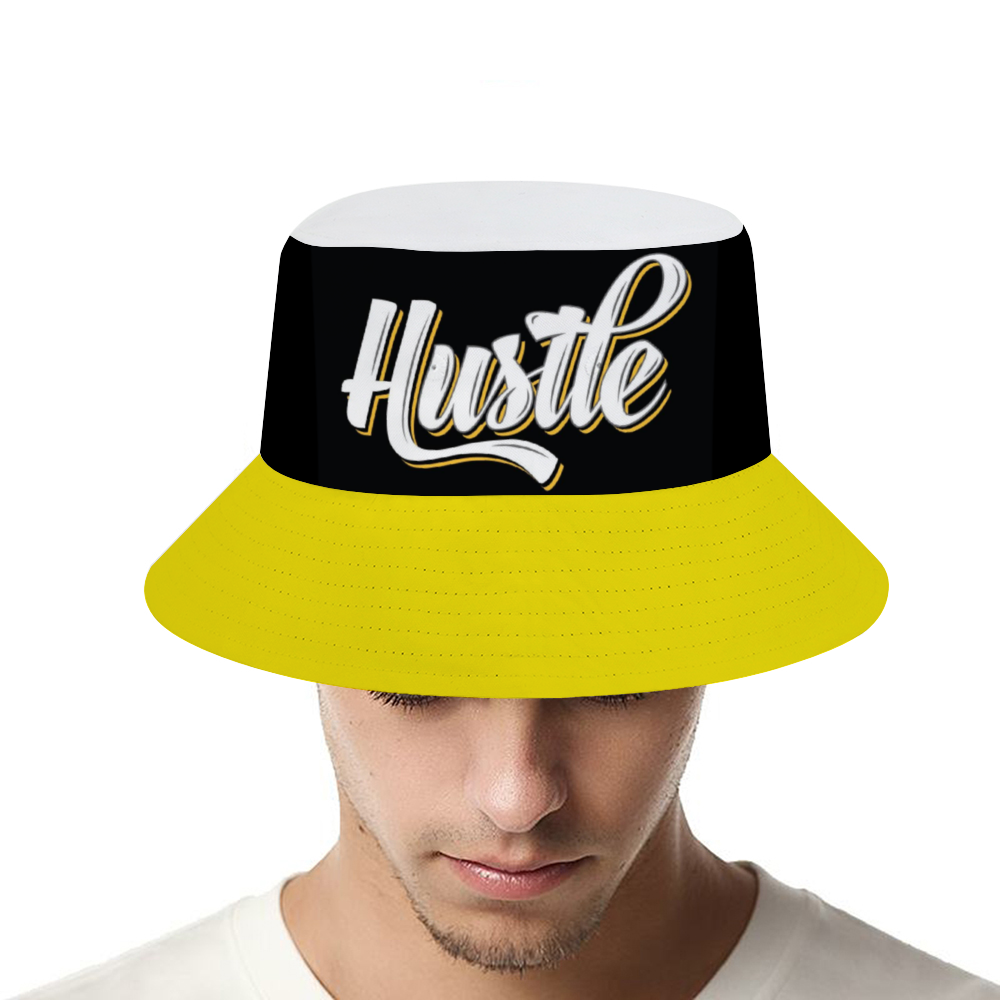 HUSTLE All Over Print Bucket Hat