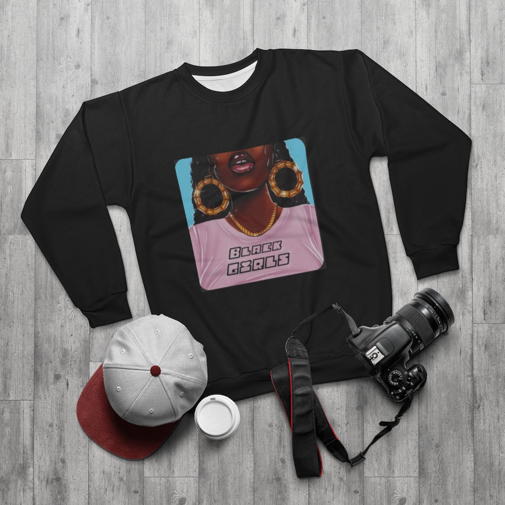 BLACK GIRLS  ..  AOP Unisex Sweatshirt